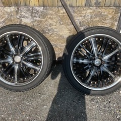 タイヤホイールセット　19インチ　値下げしました！（ナット付き）