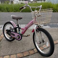 女の子向け 女児 小学生 自転車 18インチ