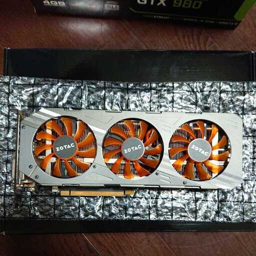 PCパーツ ZOTAC GeForce GTX 980 AMP Edition ZT-90204-10P