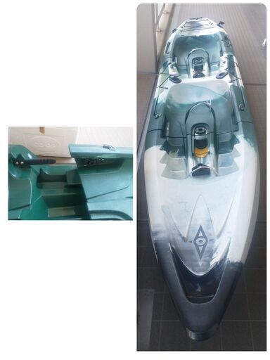 フィッシング カヌー カヤック POINT65 Tequila Angler Tandem