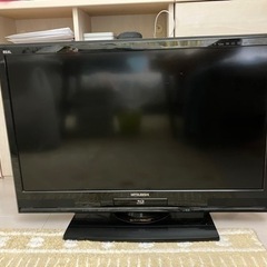 MITSUBISHI 【REAL】32型 カラー液晶テレビ ブル...