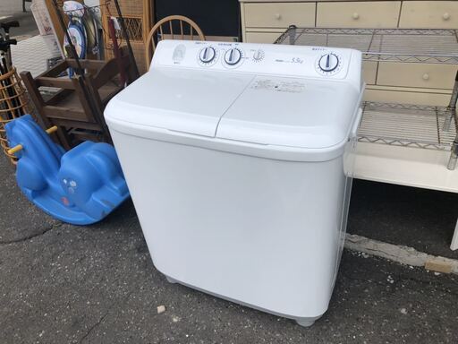 Haier 二槽式 電気洗濯機 JW-W55E 43L ハイアール 2016年製