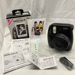 チェキ🌟ブラック🌟ストラップ付き🌟FUJIFILM