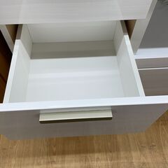 ニトリ 食器棚 白 H190×W80×D42 SJ496