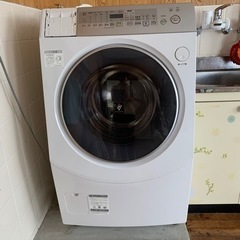 シャープドラム式洗濯乾燥機10kg 2012年製