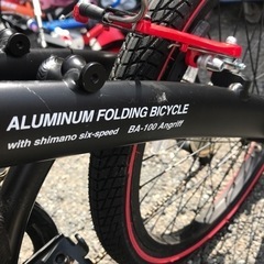 【未使用品】折りたたみ自転車入荷しました！