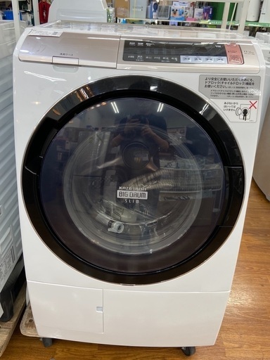 ドラム式洗濯乾燥機　HITACHI  BD-SV110B