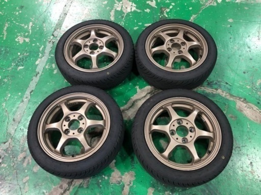 軽自動車 バリ溝 タイヤアルミホイールセット 155/55/14インチ SSR？5次元？