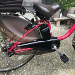 ☆美品 Panasonic パナソニック 電動アシスト自転車 ビビDX 足踏み空気 