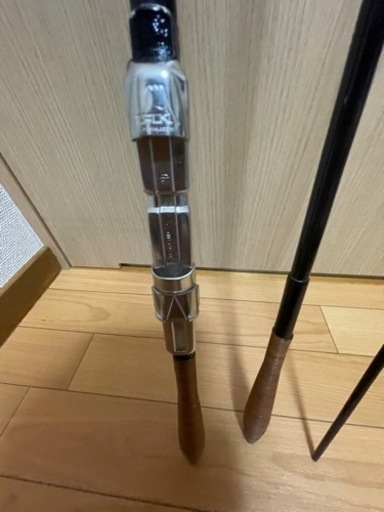 昭和32年作の日光郎作の漆塗り竿