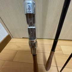 昭和32年作の日光郎作の漆塗り竿