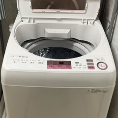 全自動洗濯機 ES-GV8A 8.0kg  2016or2017年製