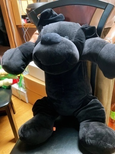 黒いスヌーピーぬいぐるみ