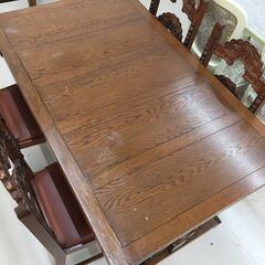 Wa228　アンティーク　ダイニングセット