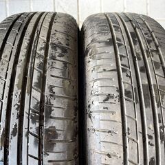 美品★軽自動車用夏タイヤセット★155/65R14　5.5～6分山