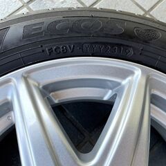 美品★軽自動車用夏タイヤセット★155/65R14　5.5～6分山