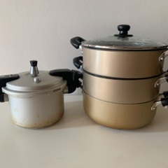 蒸し鍋(3段)  高圧鍋