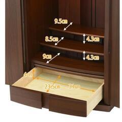 仏壇 ( 新型 ﾄｰｼ ｱﾝｻｰ WN 調 16 CP ) 光触媒 まごころ ｸﾛｽ & 御香炉灰 &