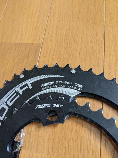 ロードバイク用リデア RIDEA チェーンリング 楕円 50/36