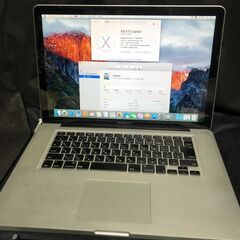 「MacBook Pro 15インチ MB986J/A」 大画面...