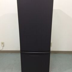 (12/1受渡済)YJT5078【Panasonic/パナソニック 2ドア冷蔵庫】極美品 2022年製 NR-B17FW-T 家電 キッチン 冷蔵冷凍庫 右開き 168L