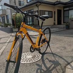 クロスバイク hummer yellow美品 リア7段 460mm 700 ✕28c 狭山市引取