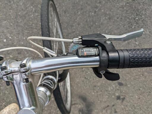 クロスバイク　アサヒweekend bike　ブラック美品　リア7段 460mm 700 ✕28c 狭山市引取限定