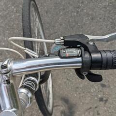 クロスバイク アサヒweekend bike ブラック美品 リア7段 460mm 700 