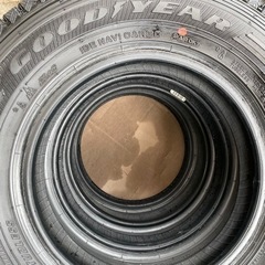 軽バス軽トラ用‼️新品同様‼️スタッドレス‼️４本セット‼️２０２１年製品‼️格安販売‼️