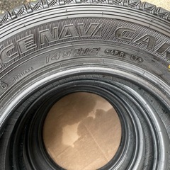 軽バス軽トラ用‼️新品同様‼️スタッドレス‼️４本セット‼️２０２１年製品‼️格安販売‼️