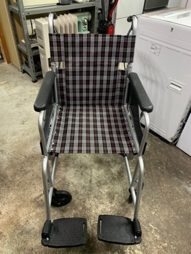 お引取限定 NISSIN 日進医療器 スタンダード車いす 介助用 折りたたみ
