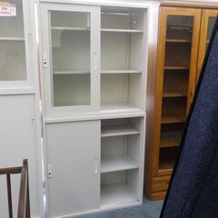 ID051089　書庫上下セット　　※カギ無し ID051089 書庫上下セット ※カギ無し