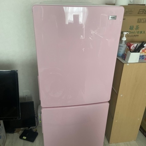ピンク 冷蔵庫