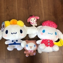 ゲームセンターサンリオぬいぐるみセット