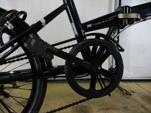 C167☆￥9800☆整備済み 折りたたみ自転車 ROVER グリーン カゴ付き 