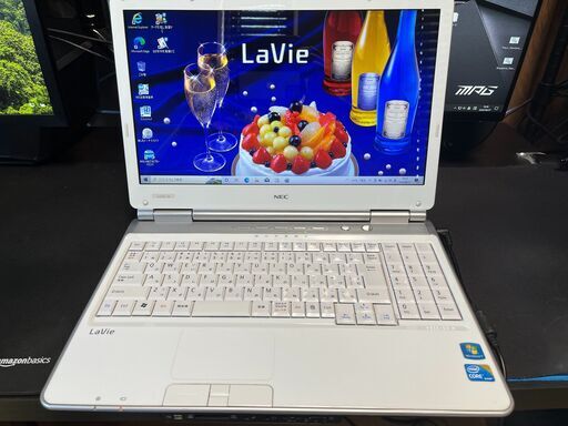 【中古】NEC LaVie LL550/W （Windows 11 Homeアップグレード済）