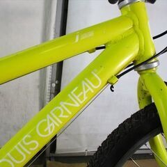 売約済み★C168★17000円★整備済み 中古子供自転車 ルイガノ　J22　イエロー　アルミ【22インチ 】