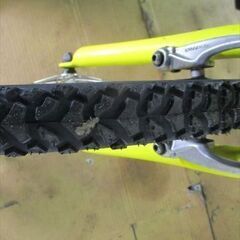 売約済み★C168★17000円★整備済み 中古子供自転車 ルイガノ　J22　イエロー　アルミ【22インチ 】