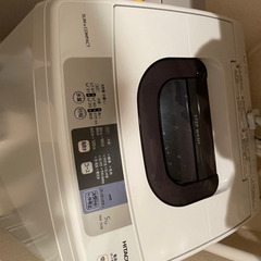 洗濯機 5kg  8/29まで取引可能