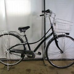 C174　限定特価　整備済み★ブリヂストン　ロココロイヤル　ブラック　ベルト★ 中古自転車 【27インチ 】