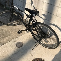 クロスバイク✨アニマト💫サーフィー🌟マットブラック