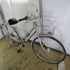 C177　限定特価　整備済み★ブリヂストン　アルベルトロイヤル　シルバー★ 中古自転車 【27インチ 】