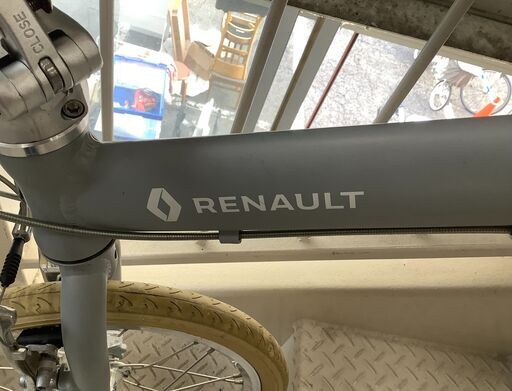 折りたたみ自転車 折りたたみ自転車 RENAULT 16インチ シルバー 