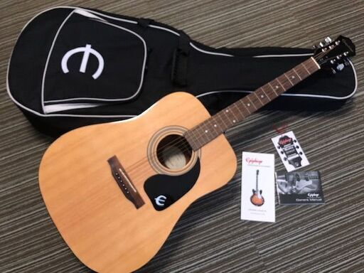最終値下げ【ワンオーナー美品】EPIPHONE DR-100 NA ギグバッグ付き