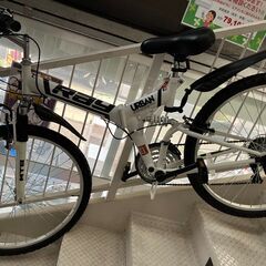 【美品】折りたたみクロスバイク 自転車 Ray URBAN 26インチ 変速あり【ユーズドユーズ名古屋天白店】J2048