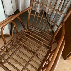 【お取引決定】籐の椅子