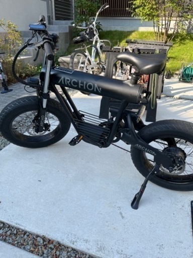 Archon TR1 電動アシスト自転車 黒 太タイヤ ARCHON - TR1 / BLACK | Kindustry
