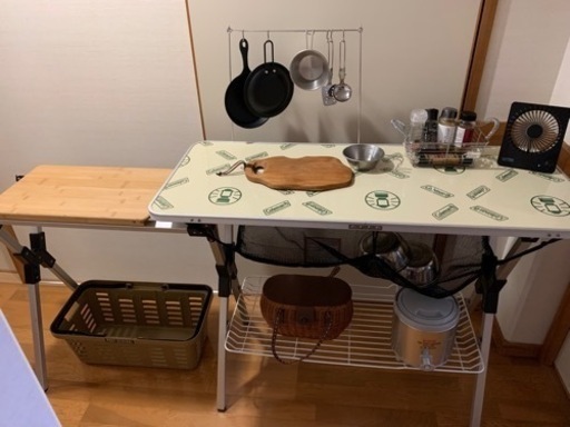 【決まりました】【コールマン】キッチンテーブル