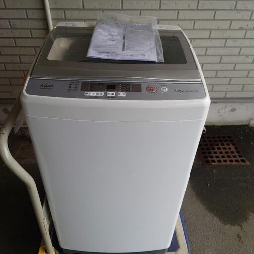 【売ります】AQUA　全自動洗濯機　AQW-GS70H