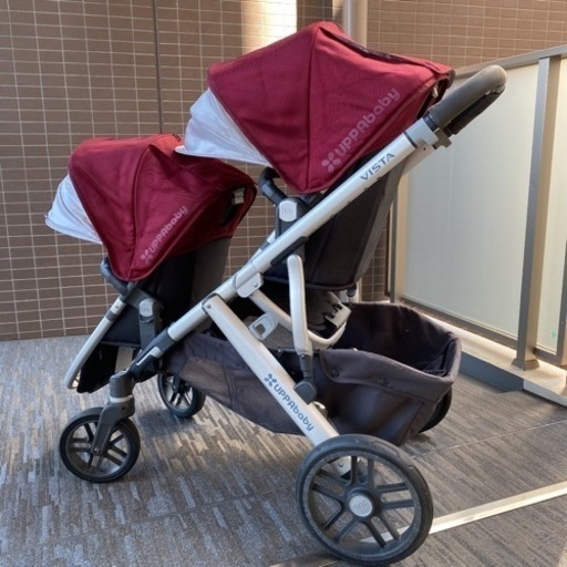 uppababy vista 2人乗り ベビーカー 自立式 client14.org